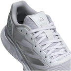 Chaussures padel Adidas Courtquick Padel blanc gris Mujer — vue de dos