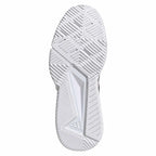 Chaussures padel Adidas Courtquick Padel blanc rose — vue de profil