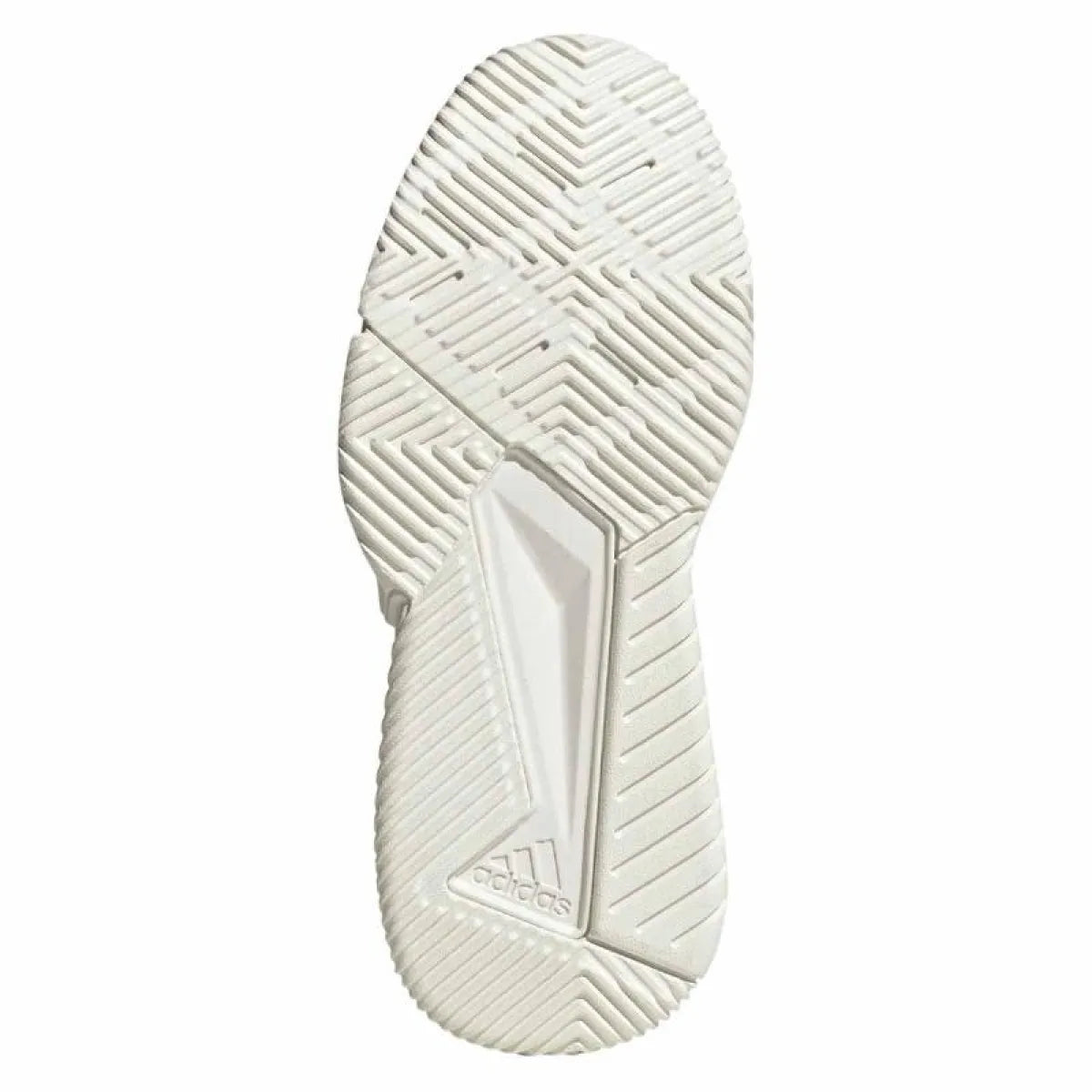 Chaussures padel Adidas Courtquick Padel blanc vert Menta Mujer — vue de profil