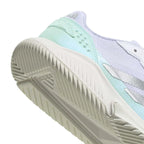Chaussures padel Adidas Courtquick Padel blanc vert Menta Mujer — vue en perspective