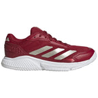 Chaussures padel femme Adidas Courtquick Padel rouge — vue de face