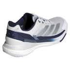 Chaussures padel Adidas Crazyquick Boost Padel blanc bleu — vue détail 1