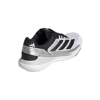 Chaussures padel Adidas Crazyquick Boost Padel blanc noir argent — vue détail 2