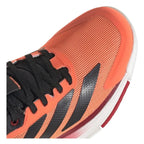 Chaussures padel Adidas Crazyquick Boost Padel orange — vue de dos