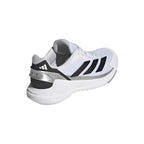 Chaussures padel Adidas Crazyquick LS Padel blanc argent — vue détail 2
