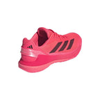 Chaussures padel Adidas Crazyquick LS Padel rouge noir — vue détail 1