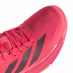 Chaussures padel Adidas Crazyquick LS Padel rouge noir — vue détail 2