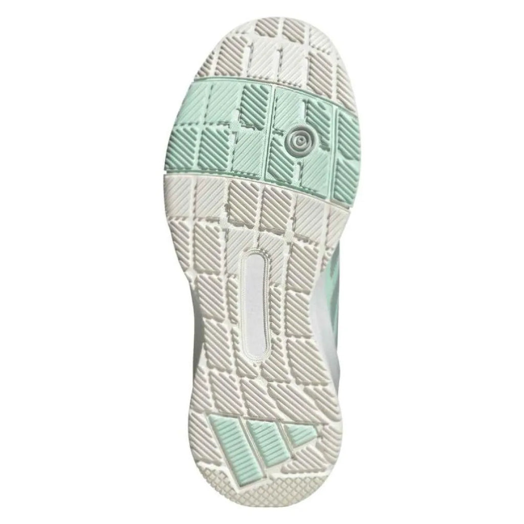 Chaussures padel Adidas Crazyquick LS Padel vert Menta Mujer — vue de profil