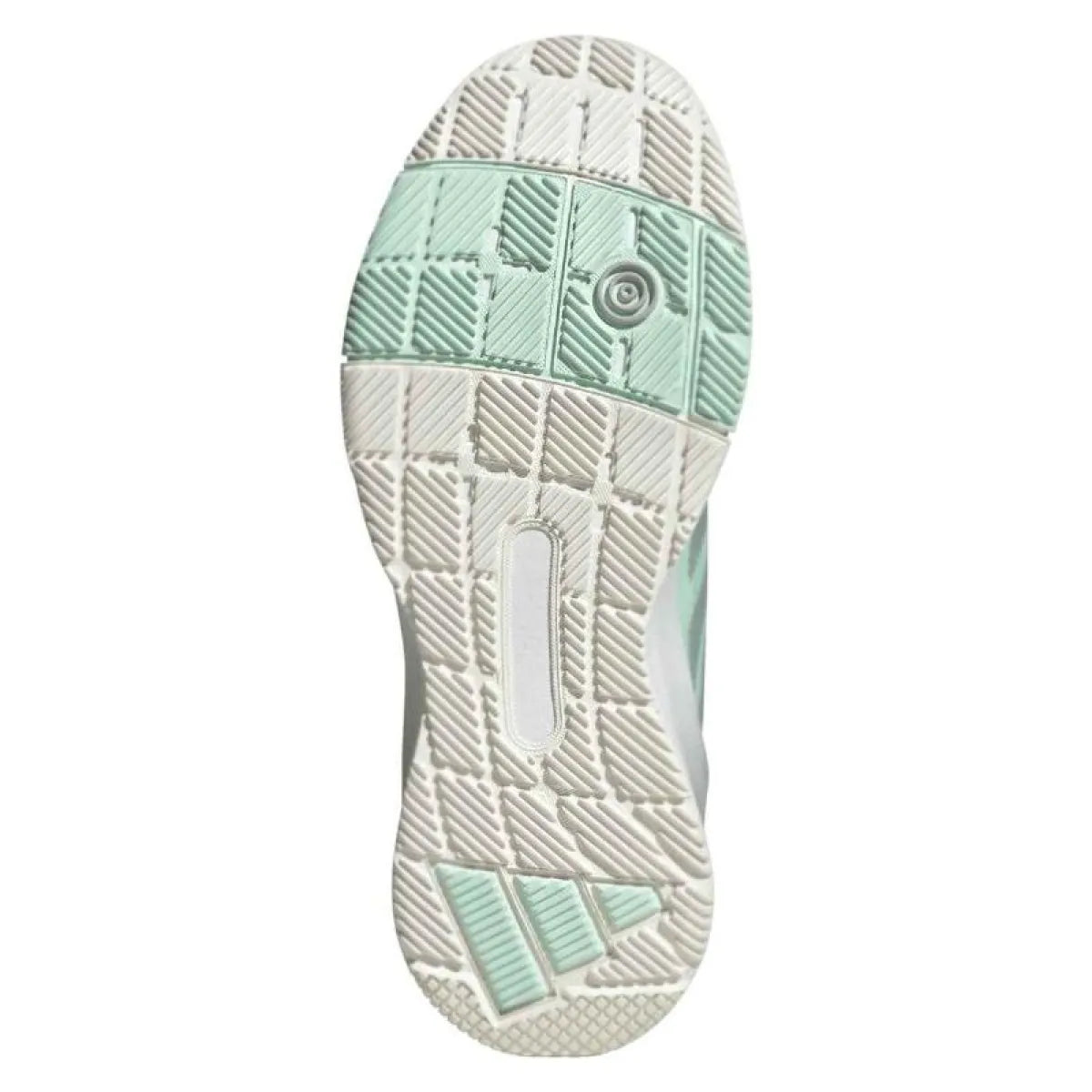 Chaussures padel Adidas Crazyquick LS Padel vert Menta Mujer — vue de profil
