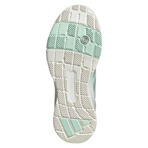 Chaussures padel Adidas Crazyquick LS Padel vert Menta Mujer — vue de profil