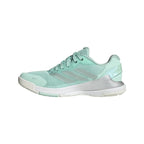 Chaussures padel Adidas Crazyquick LS Padel vert Menta Mujer — vue de profil 2
