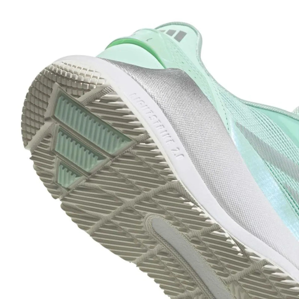 Chaussures padel Adidas Crazyquick LS Padel vert Menta Mujer — vue en perspective