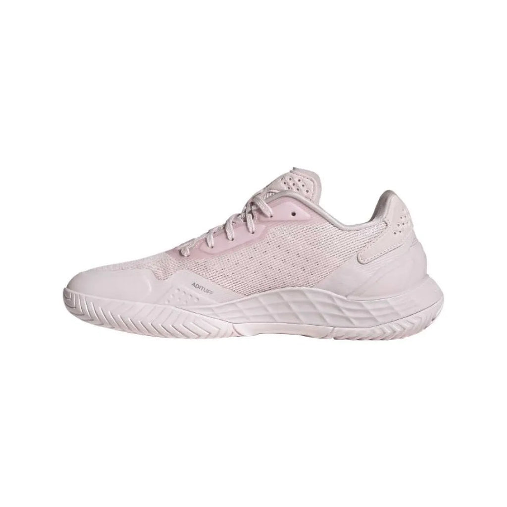 Chaussures padel Adidas Defiant Speed 2 rose femme — vue de profil 2