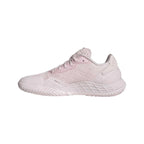 Chaussures padel Adidas Defiant Speed 2 rose femme — vue de profil 2