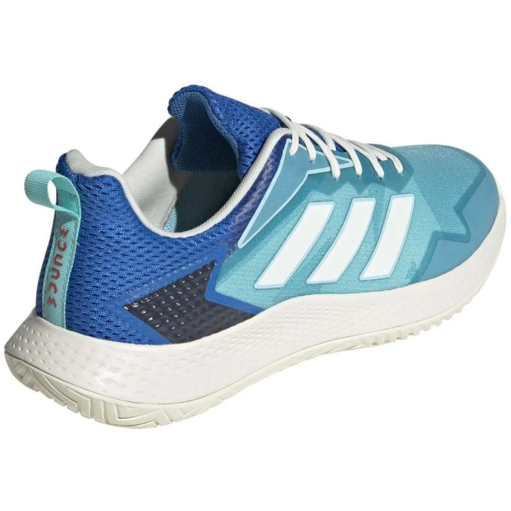 Chaussures padel Adidas Defiant Speed Aqua bleu Royal — vue détail 2