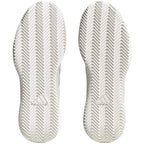 Chaussures padel Adidas Defiant Speed noir blanc Fluor — vue de profil