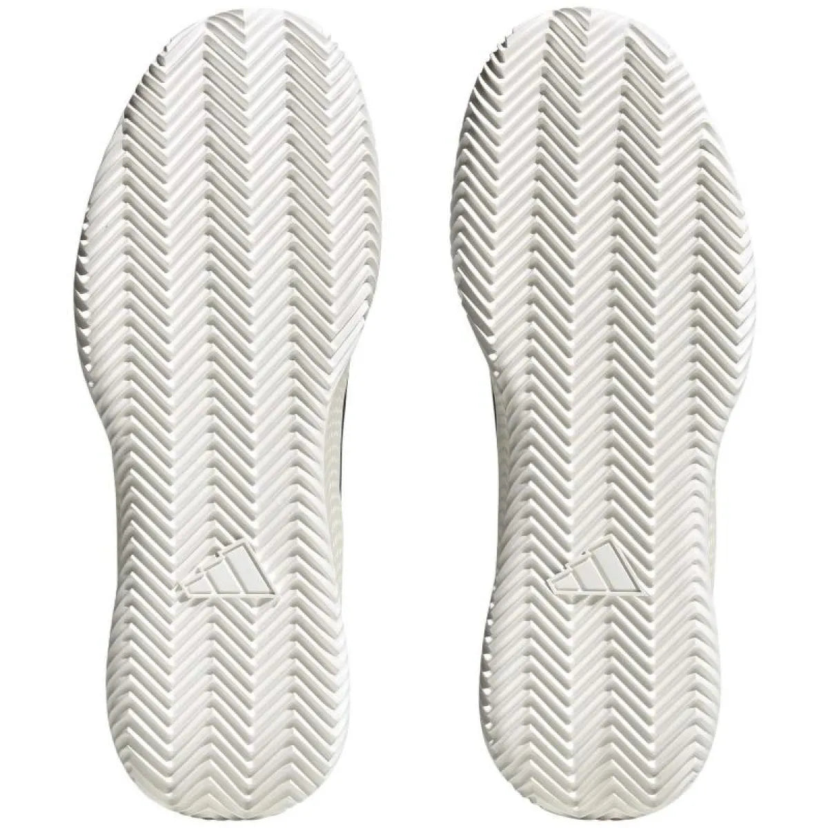 Chaussures padel Adidas Defiant Speed noir blanc Fluor — vue de profil