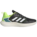 Chaussures padel Adidas Defiant Speed noir blanc Fluor — vue de face