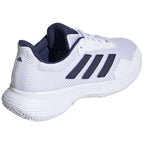 Chaussures padel Adidas Game Spec 2 blanc bleu Oscuro — vue détail 2