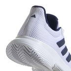 Chaussures padel Adidas Game Spec 2 blanc bleu Oscuro — vue de dos