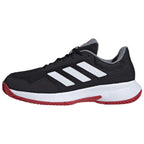 Chaussures padel Adidas Game Spec 2 noir blanc rouge — vue de profil 2