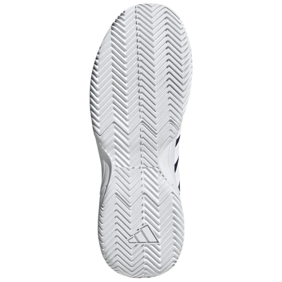 Chaussures padel Adidas GameCourt 2 bleu Oscuro blanc — vue de profil