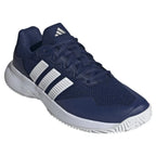Chaussures padel Adidas GameCourt 2 bleu Oscuro blanc — vue détail 1