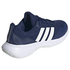 Chaussures padel Adidas GameCourt 2 bleu Oscuro blanc — vue détail 2