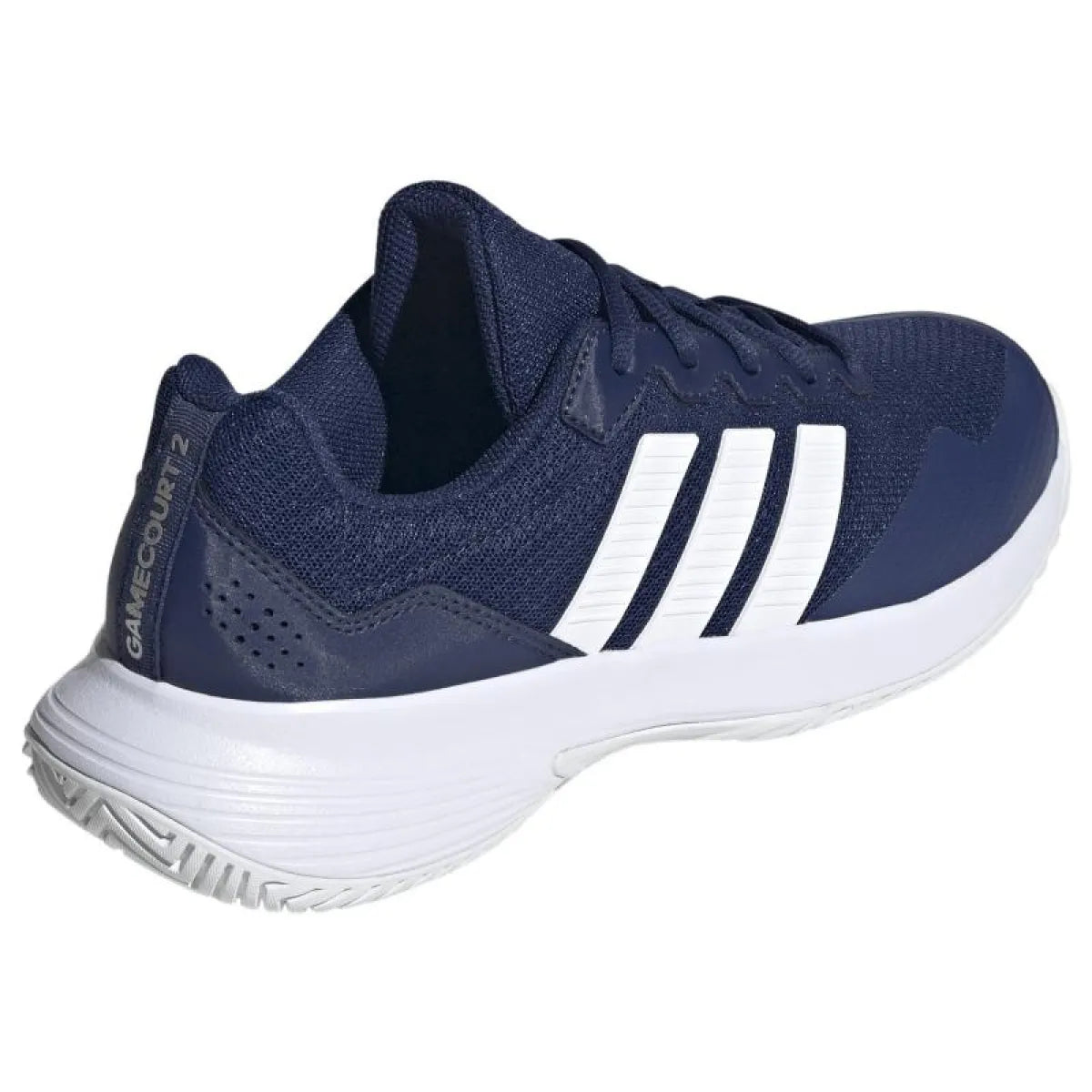 Chaussures padel Adidas GameCourt 2 bleu Oscuro blanc — vue détail 2