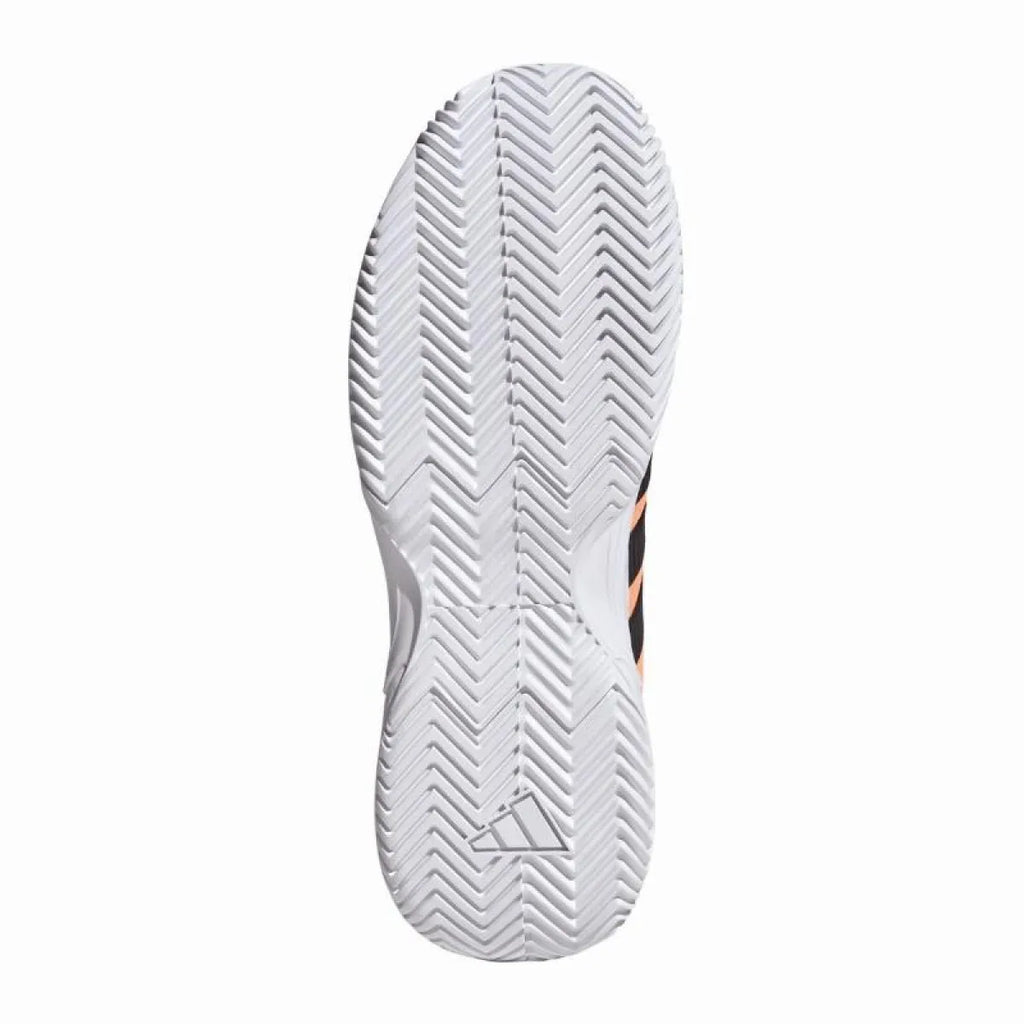 Chaussures padel Adidas GameCourt 2 orange — vue de profil
