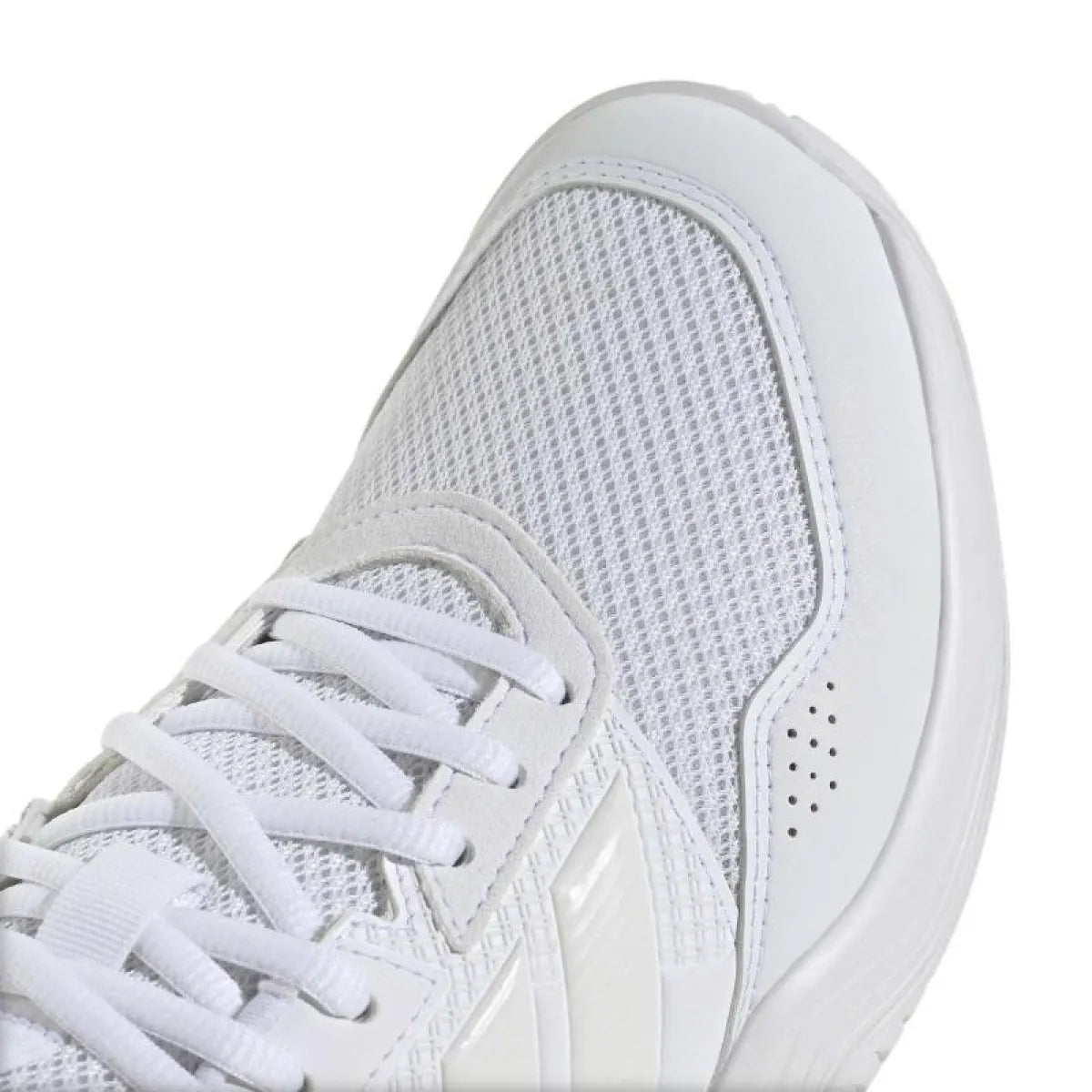 Chaussures padel femme Adidas GameCourt 3 blanc — vue détail 2