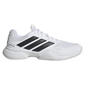 Chaussures padel Adidas GameCourt 3 blanc noir — vue de face
