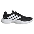 Chaussures padel Adidas GameCourt 3 noir blanc — vue de face