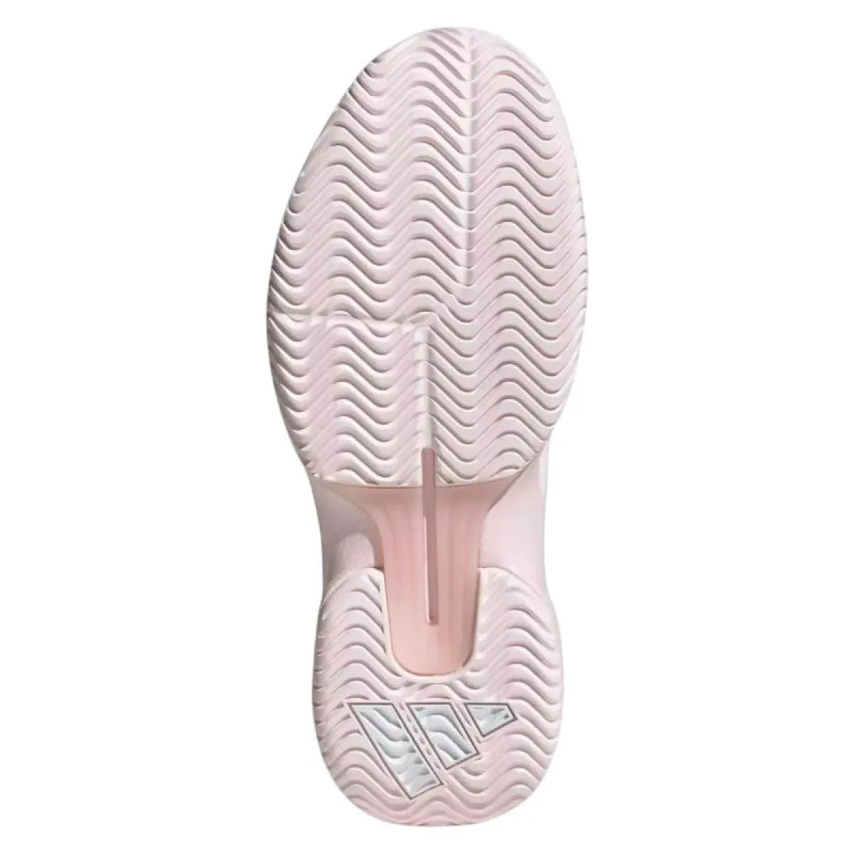 Chaussures padel femme Adidas GameCourt 3 rose — vue de profil