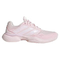 Chaussures padel femme Adidas GameCourt 3 rose — vue de face