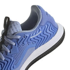 Chaussures padel Adidas SoleMatch Control bleu noir — vue de dessus