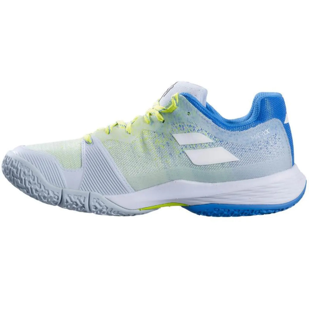 Chaussures padel Babolat Jet Ritma gris Azufre Mujer — vue de profil 2