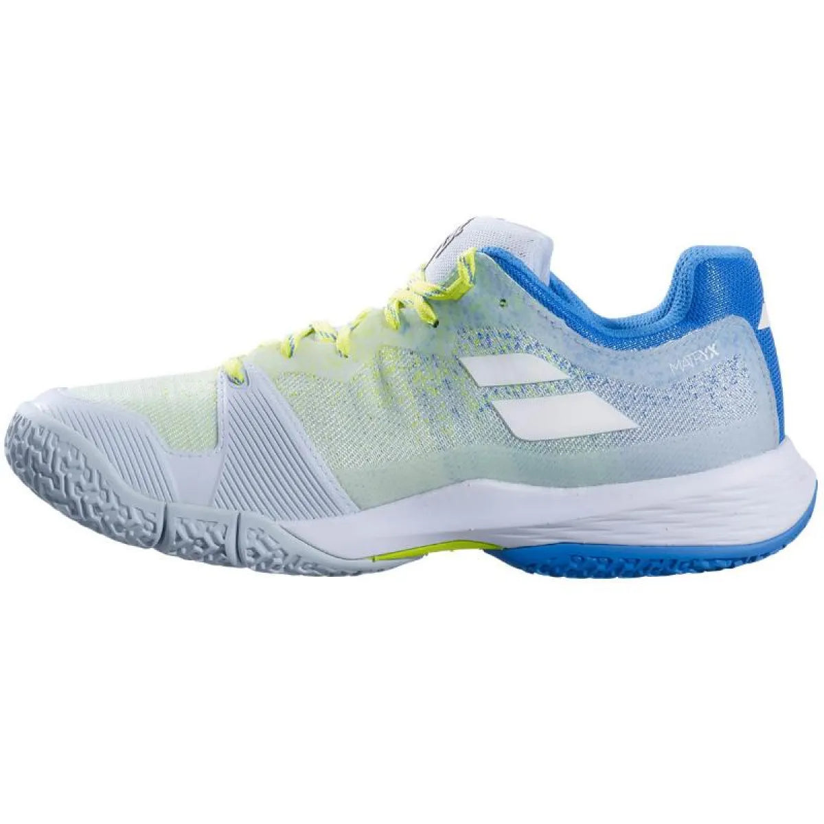 Chaussures padel Babolat Jet Ritma gris Azufre Mujer — vue de profil 2