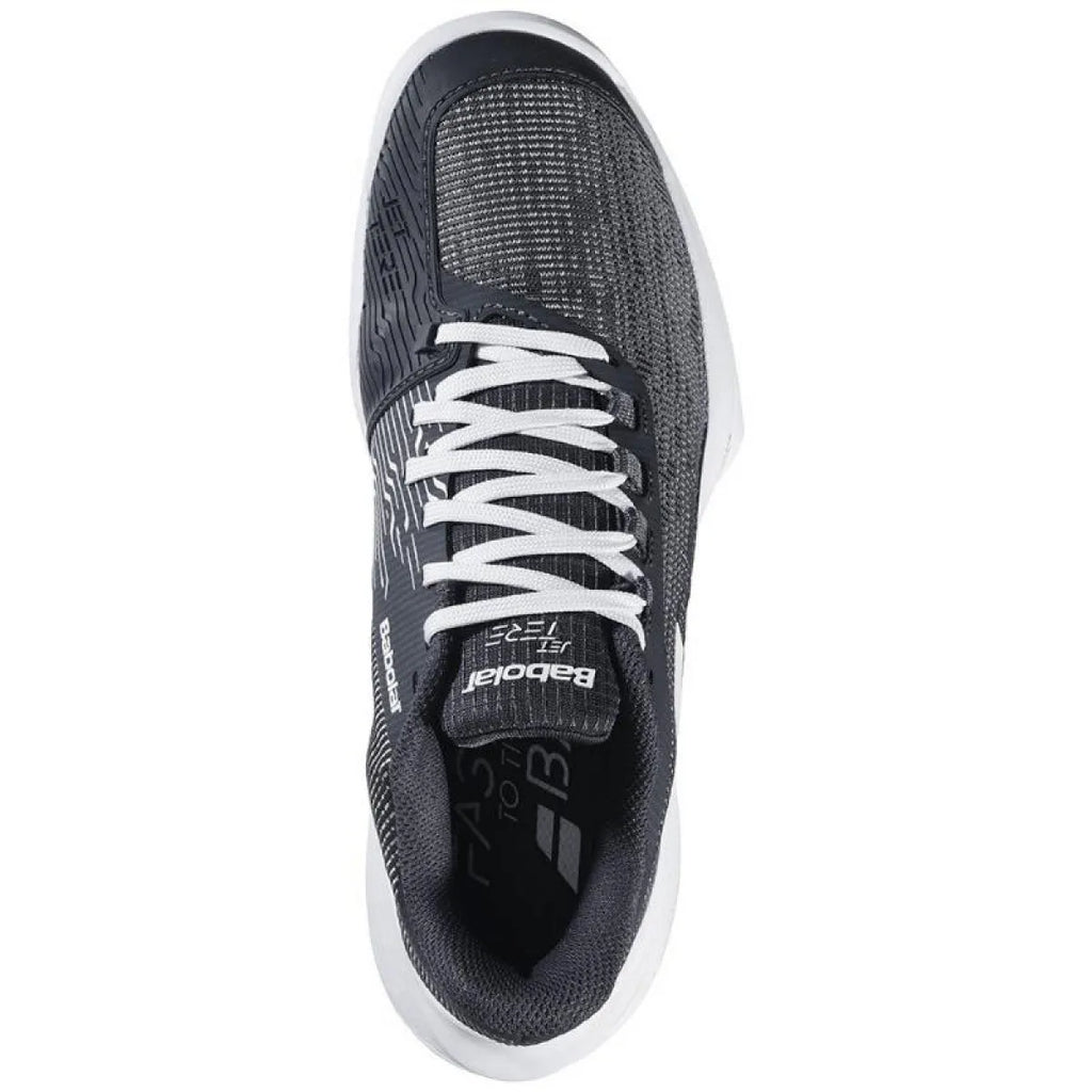Chaussures padel Babolat Jet Tere 2 Clay femme noir gris — vue détail 2