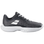 Chaussures padel Babolat Jet Tere 2 Clay femme noir gris — vue de face