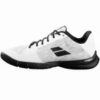 Chaussures padel Babolat Jet Viva blanc noir — vue de profil 2