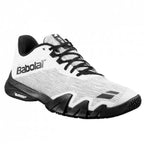 Chaussures padel Babolat Jet Viva blanc noir — vue détail 1