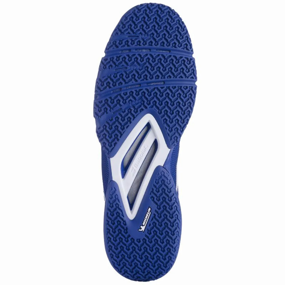 Chaussures padel Babolat Jet Viva bleu Oscuro — vue de profil