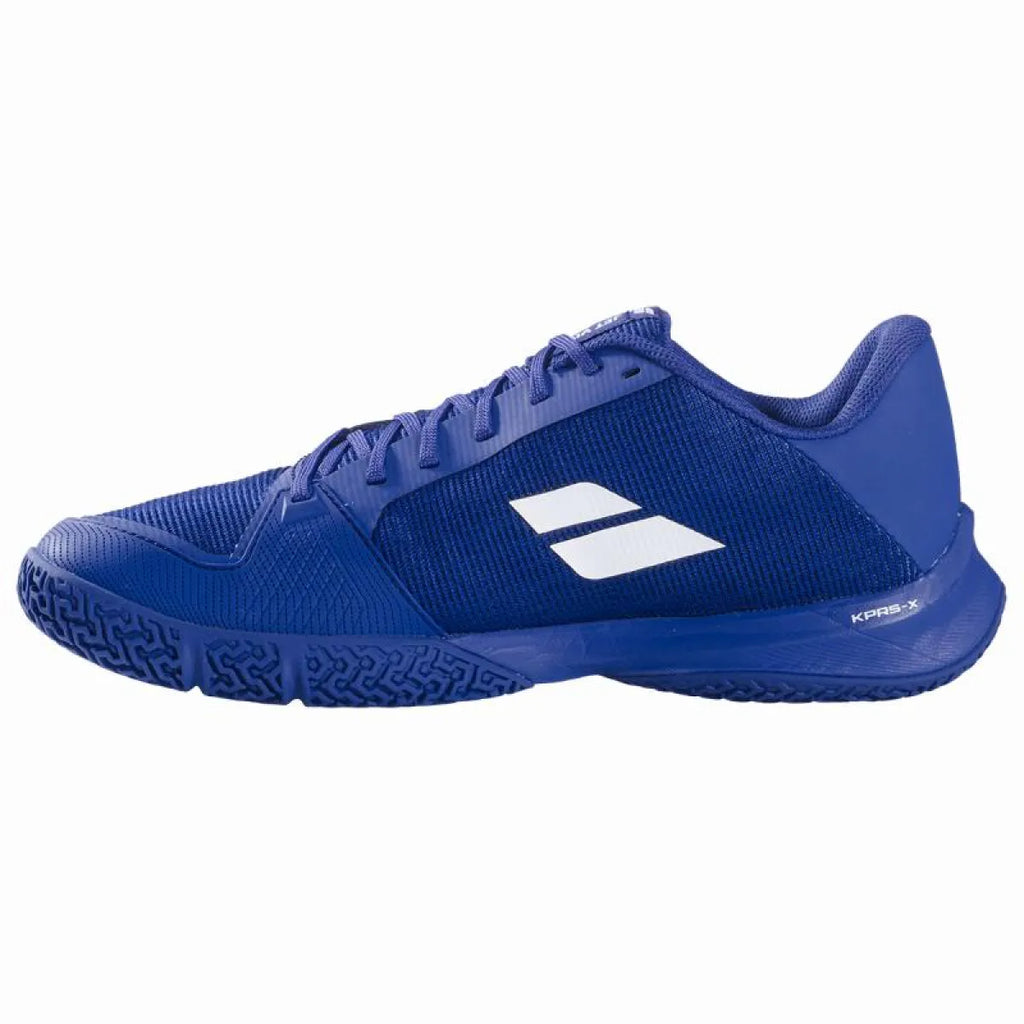 Chaussures padel Babolat Jet Viva bleu Oscuro — vue de profil 2