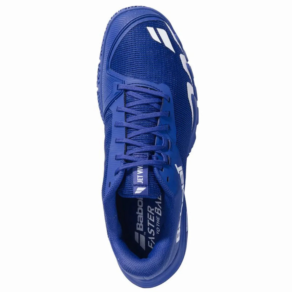 Chaussures padel Babolat Jet Viva bleu Oscuro — vue détail 1
