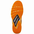 Chaussures padel Babolat Jet Viva orange crème — vue de profil