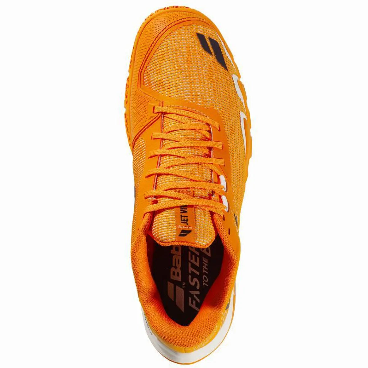 Chaussures padel Babolat Jet Viva orange crème — vue détail 1