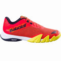 Chaussures padel Babolat Jet Viva rouge Poppy — vue de face