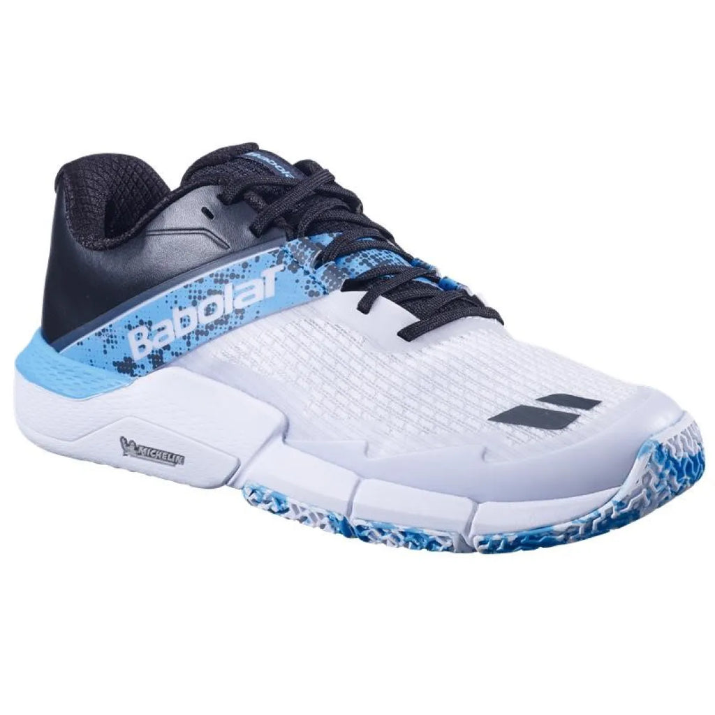 Chaussures padel Babolat Movea 2 blanc bleu Cian — vue détail 1