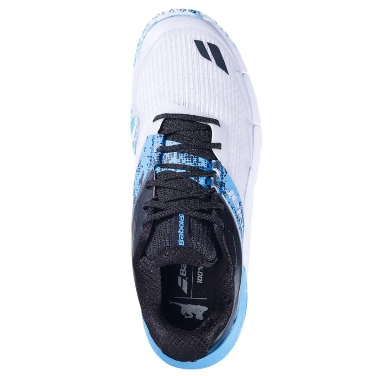 Chaussures padel Babolat Movea 2 blanc bleu Cian — vue détail 2